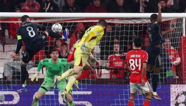 Benfica Kalah dari Real Madrid UCL MD8